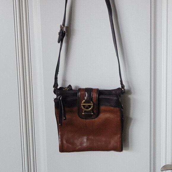 Tignanello Leather Crossbody Bag - Picture 1 of 16